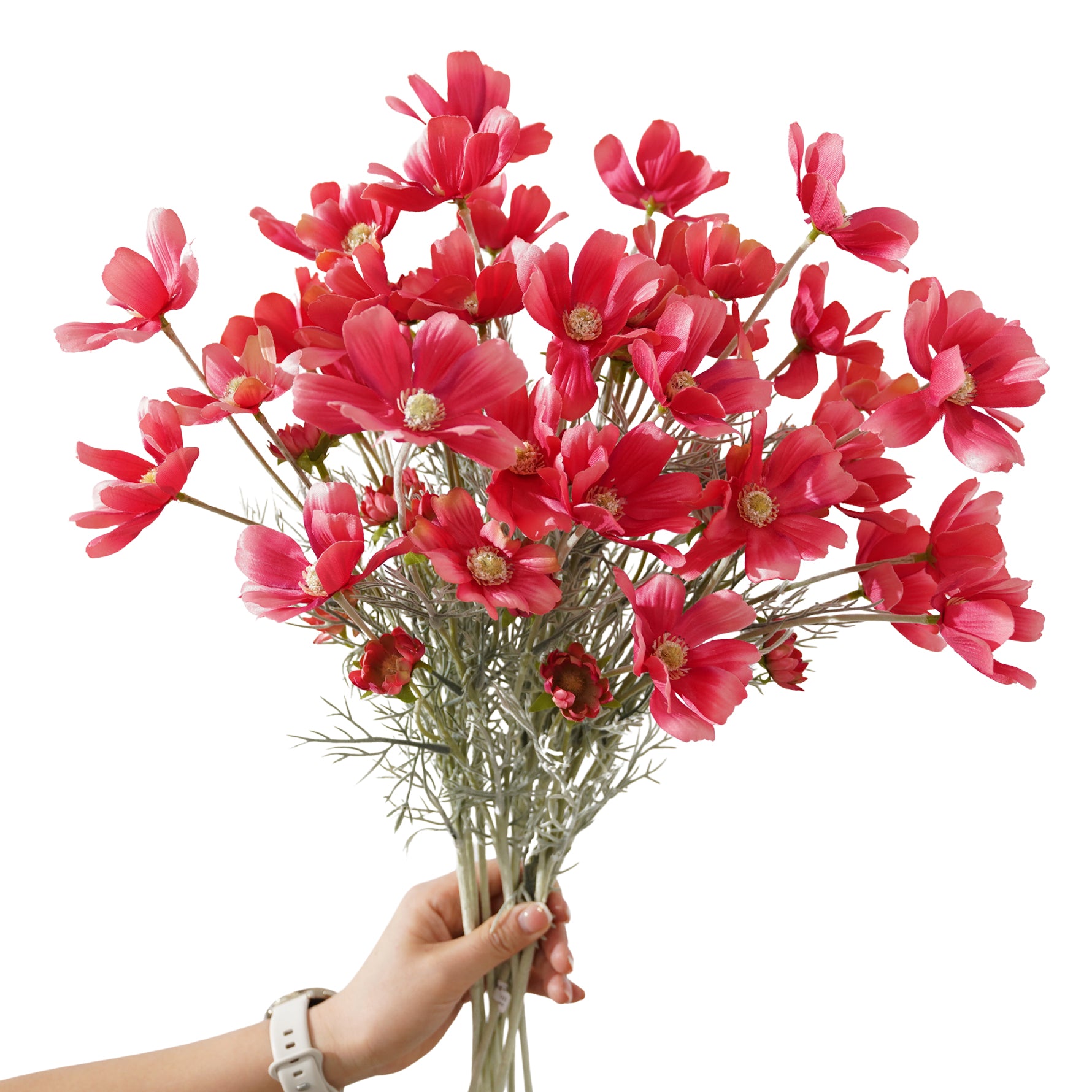 long-stem-faux-cosmos-flowers