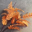 1. Blue artificial locust leaves DIY floral supply
