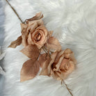 offwhite_faux_rose_with_leaves