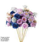 Fall wedding table flower kit with flower balls and long flower rows