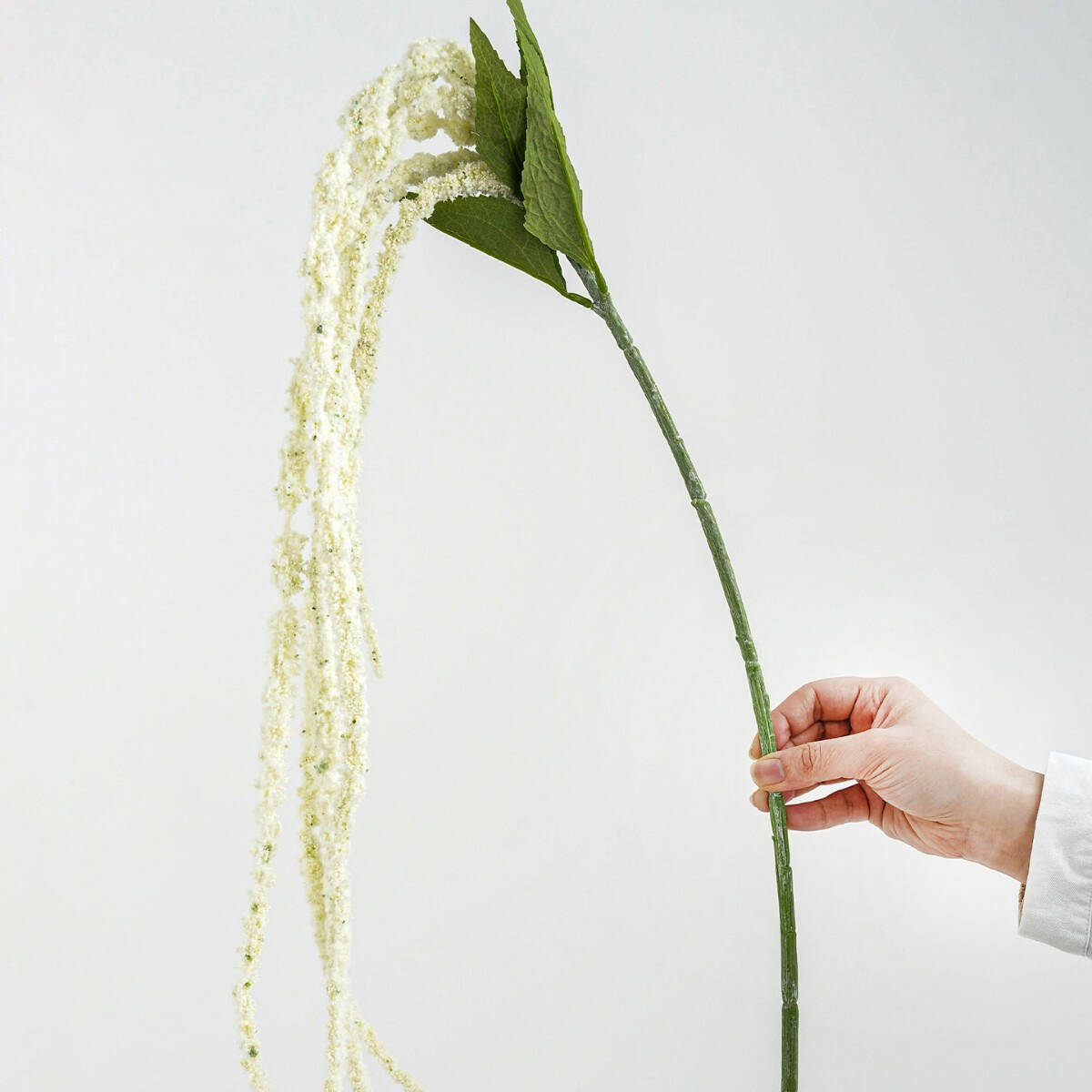 fake amaranthus caudatus hanging greenery