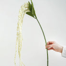 fake amaranthus caudatus hanging greenery