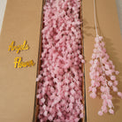 Pastel artificial happy fruit stems table centerpiece
