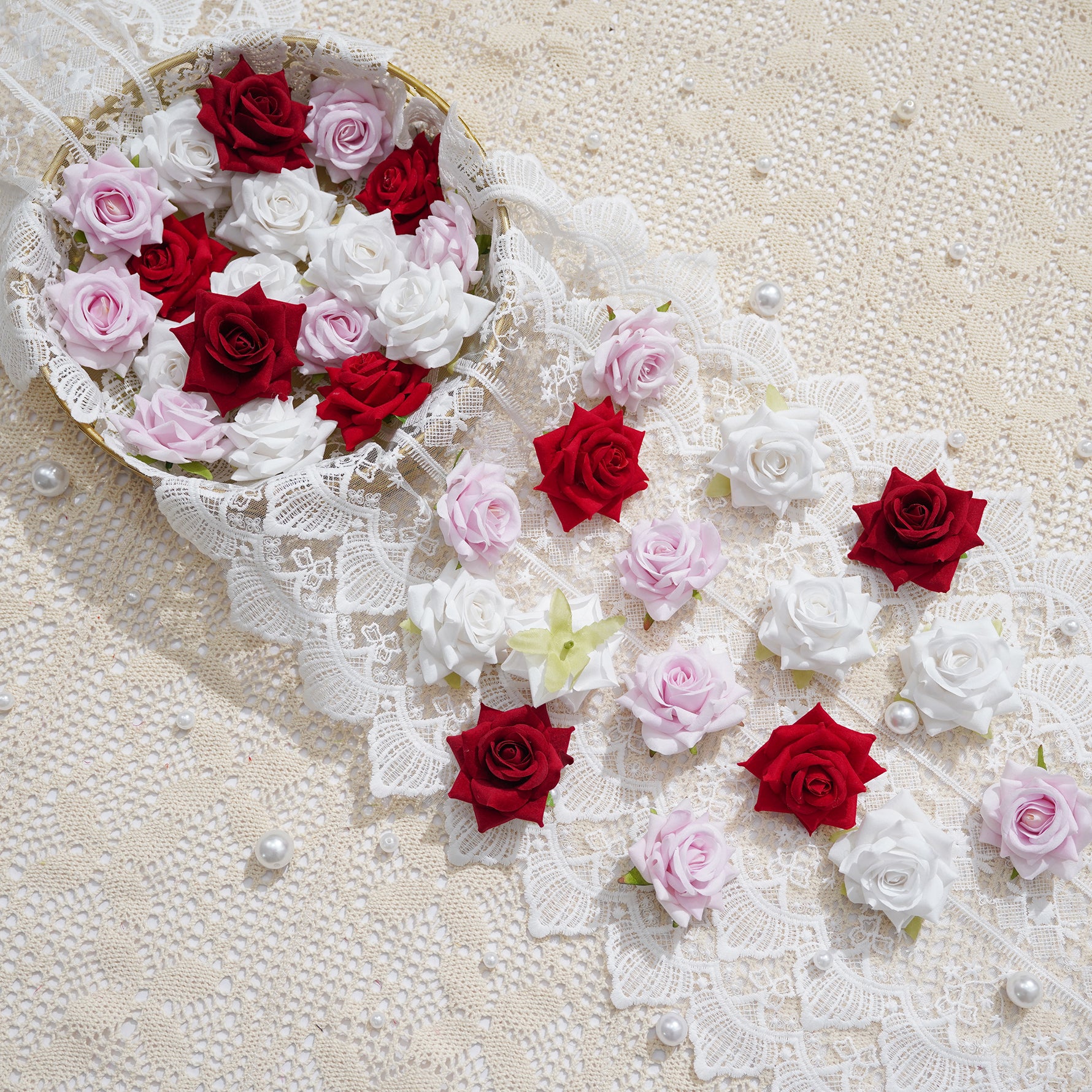 wedding-rose-flower-arrangement-material