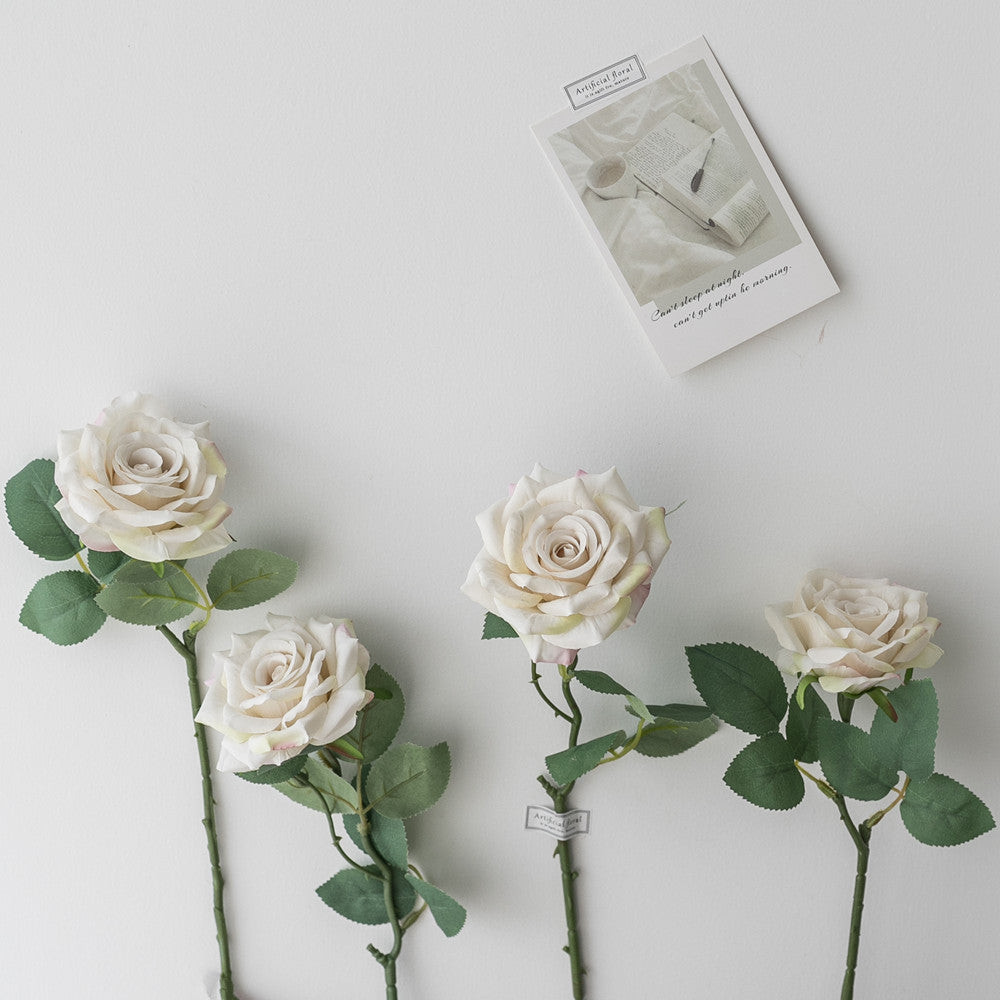 dusty-brown-faux-rose-wedding-flower
