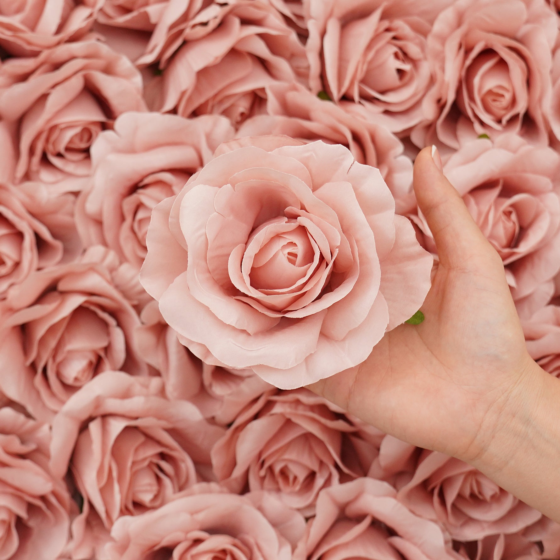 DIY artificial roses for bouquets, crafts, and home decoration