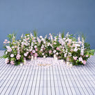 Natural Style Wedding Floor Floral Arrangement with Greenery