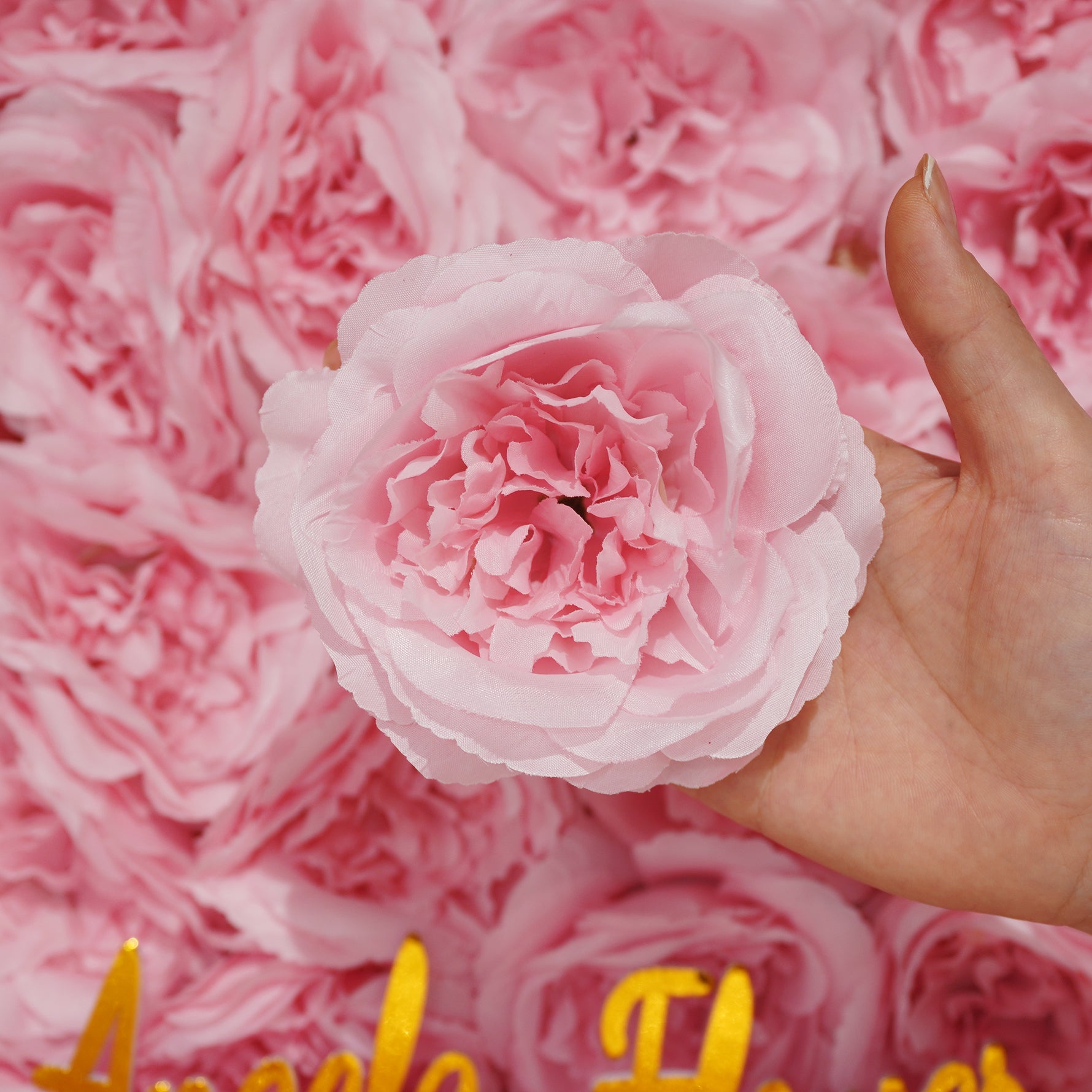 Silk rose head home decoration