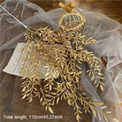 gold grass flower arrangement material 