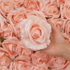 Colorful fake roses for centerpiece, wreath, and bouquet projects