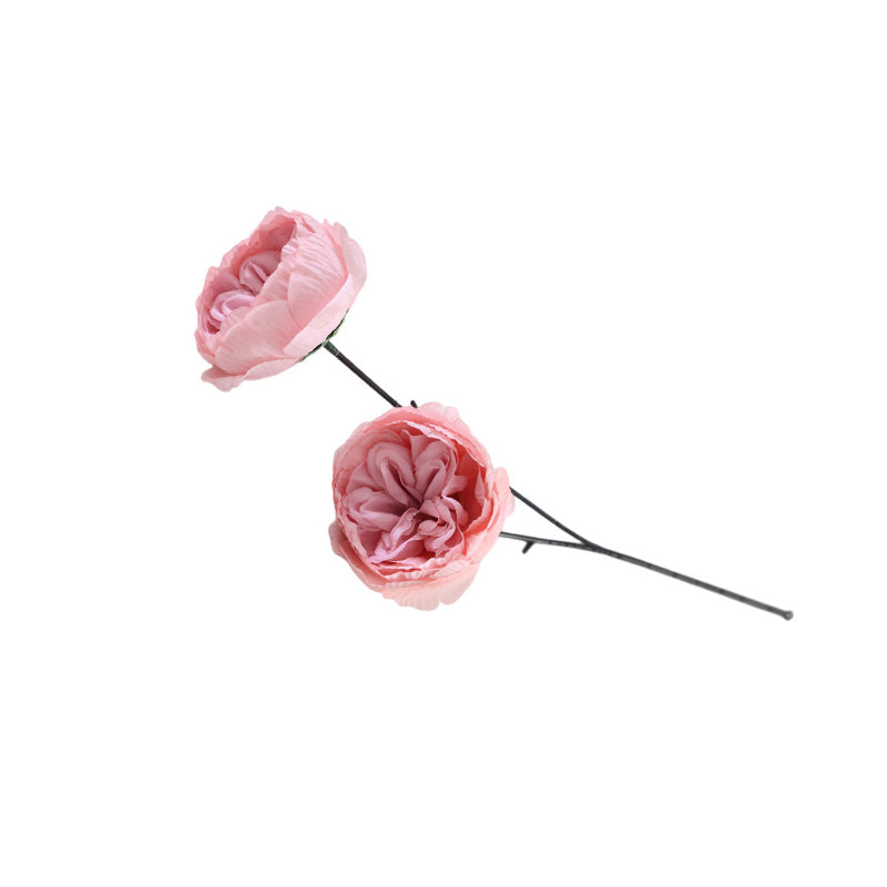 pink rose silk for wedding table decor