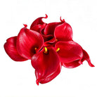 Metallic Gold Artificial Calla Lily PU Flower