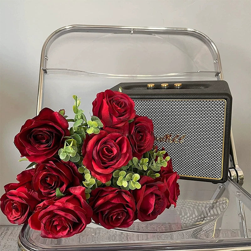 Artificial Rose Stems Bouquet