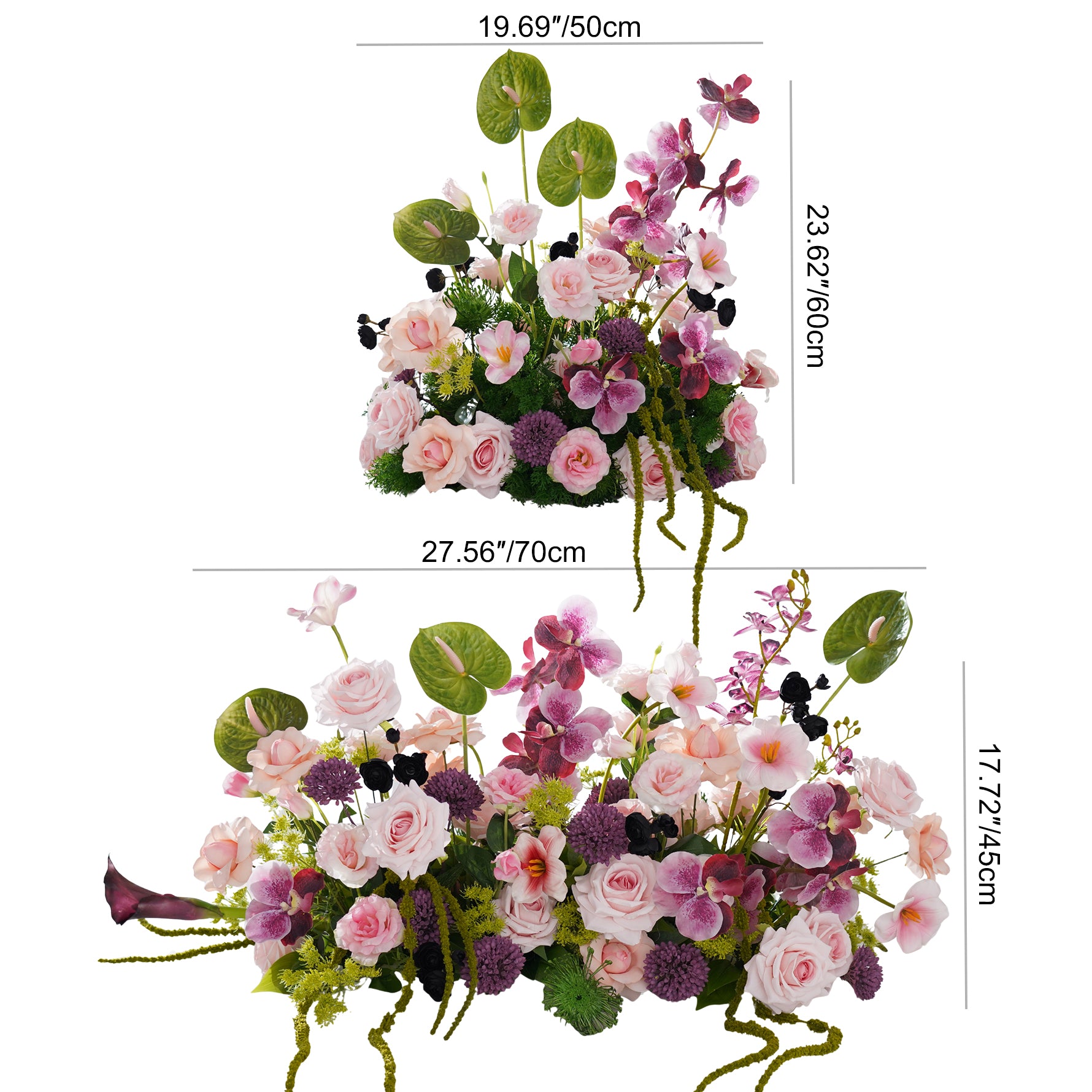 Luxury Artificial Wedding Floral Display