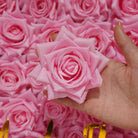 vintage_pink_pe_foam_rose_bunch