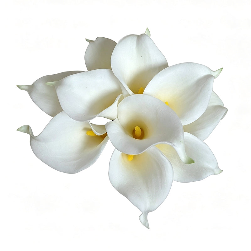 Wedding Decor Artificial PU Calla Lily Stems