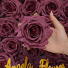 bulk‑faux‑rose‑flower‑heads‑mauve‑blush‑ivory‑wholesale‑supply