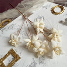 Fall Warm Tone Silk Flower Vase Display Photo
