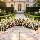 Luxury Artificial Floral Installation for Beach Wedding Ceremony