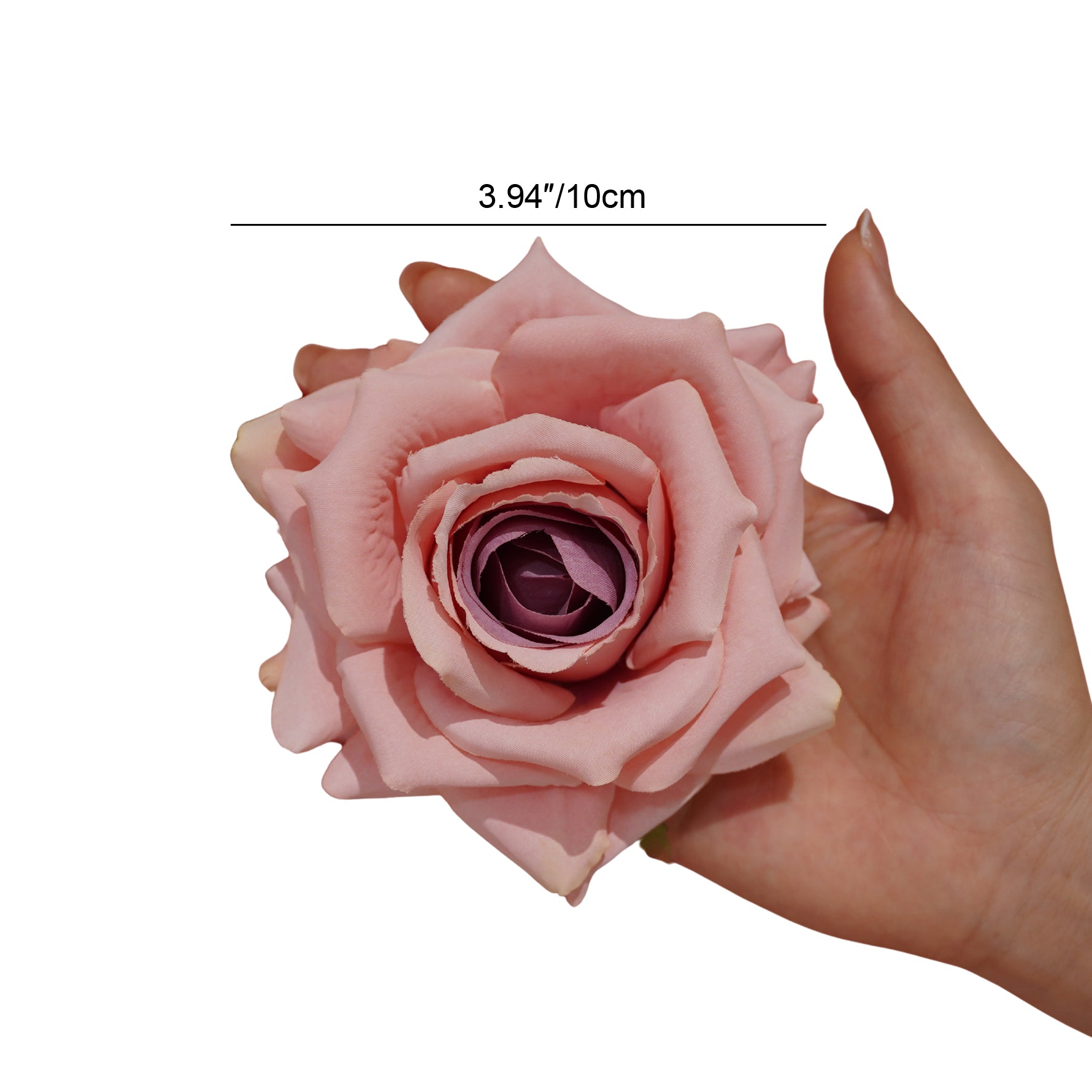 deep‑burgundy‑faux‑rose‑flower‑head‑textured‑petal‑detail‑photo