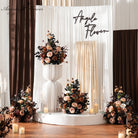 luxury artificial rose table flower arrangement