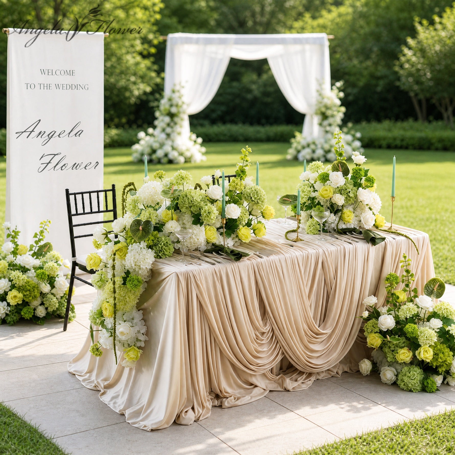 Wedding Table Flower Centerpiece