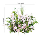 Soft Pink Rose Ground Flowers for Wedding Entrance Decoration