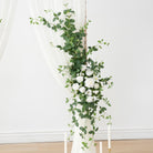 artificial‑wedding‑curtain‑hanging‑floral‑decor‑piece