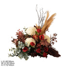 fall‑boho‑ground‑floral‑arrangement‑complete‑kt‑board‑wedding‑backdrop‑sample‑photo