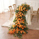 Pastel mixed bloom table flower tail for garden wedding
