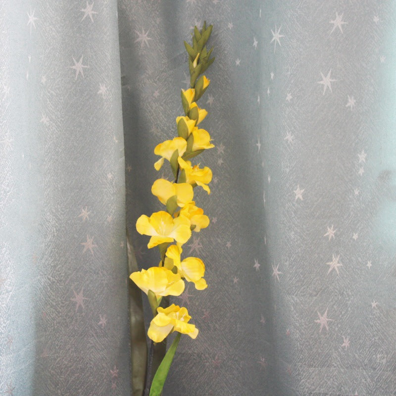 fake_gladiolus_golden_yellow