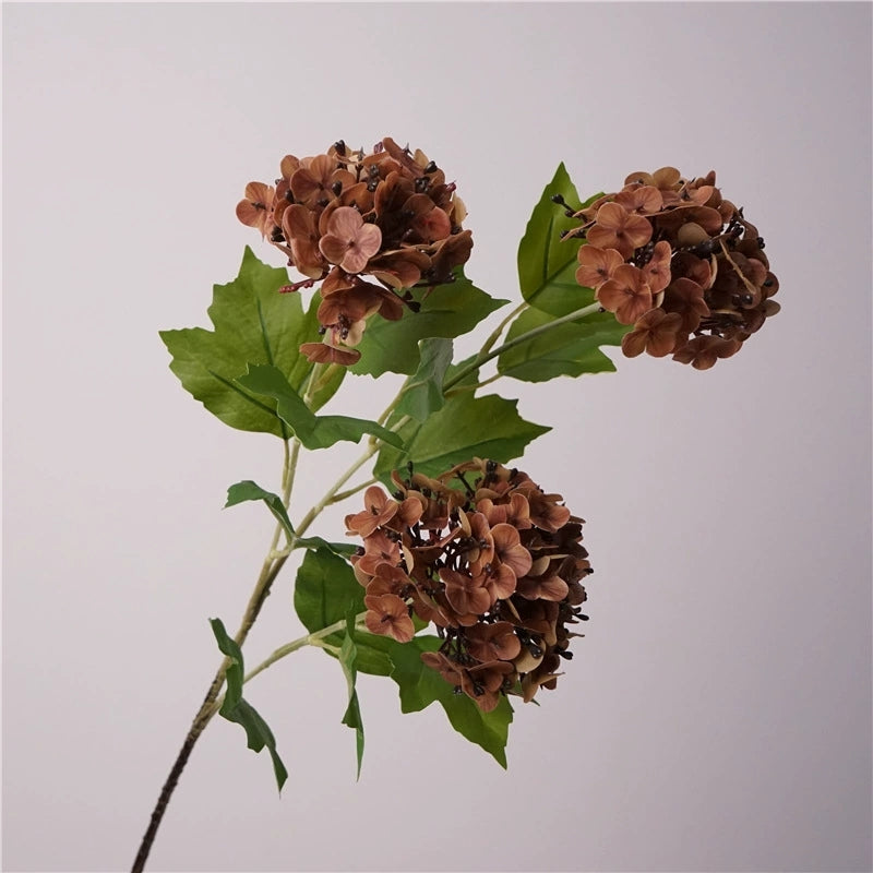 hydrangea artificial flower branch