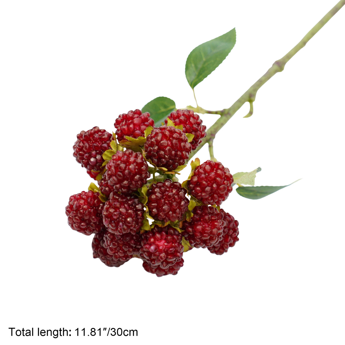 artificial rubus fruit branch as bouquet filler for wedding