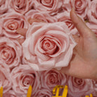 Artiicial flower heads wedding flower wall accessories
