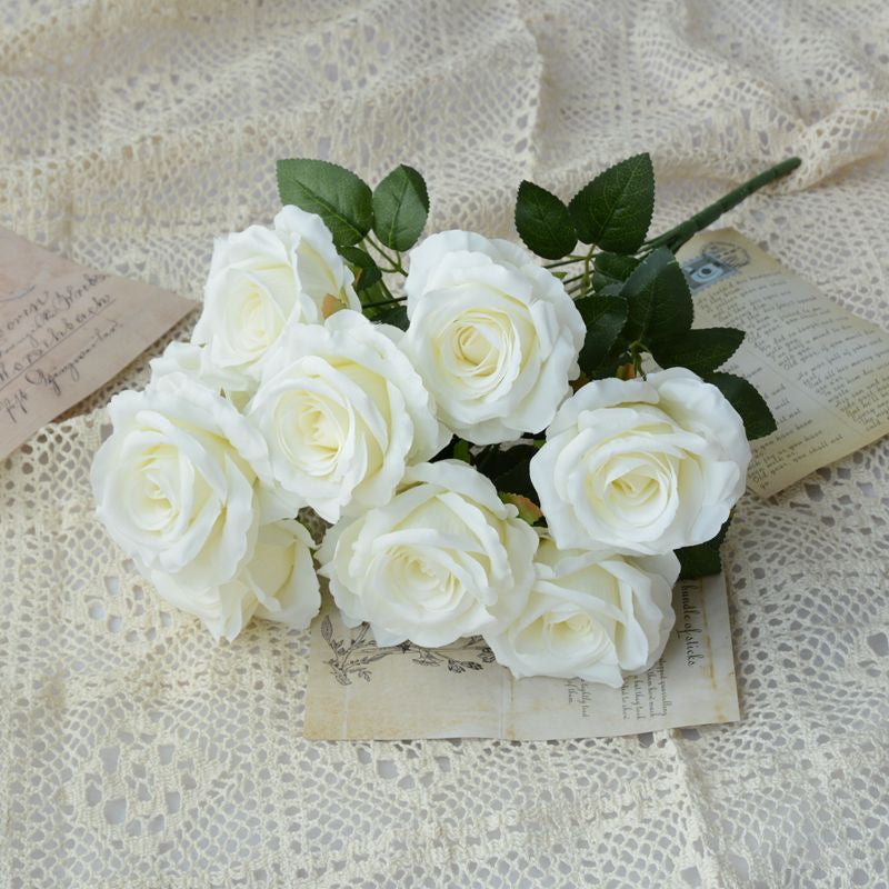 ivory_blush_faux_rose_bouquet