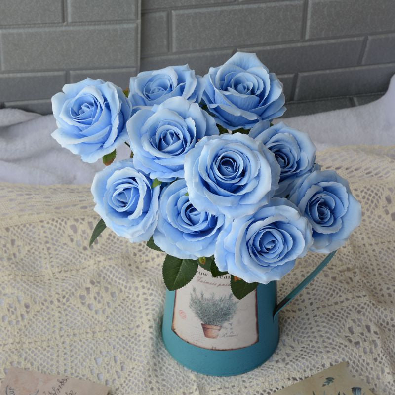 light_lavender_faux_rose_bouquet