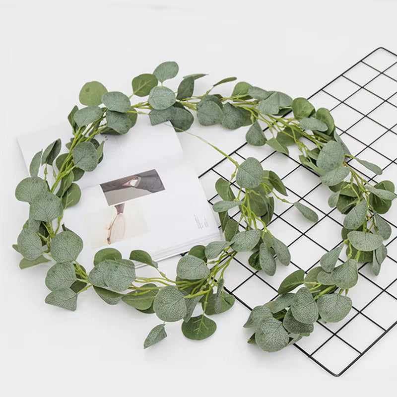 artificial greenery hoop for wedding cake topper
