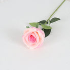 gradient‑pink‑fake‑rose‑bloom‑textured‑petal‑view