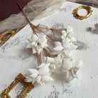 Multi-color Mixed Faux Magnolia Wedding Bouquet Supply
