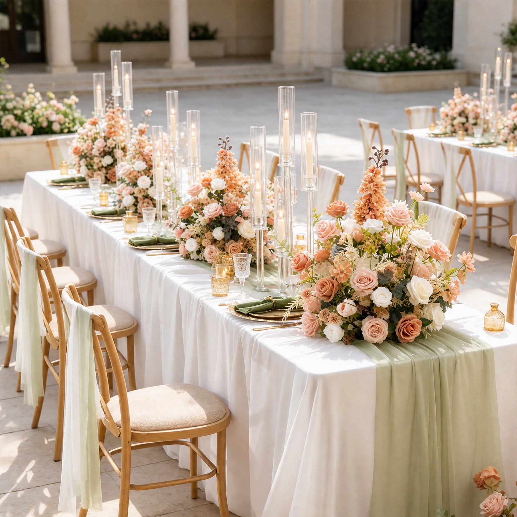 blush-peach-rose-centerpiece-decor