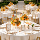 burnt_orange_silk_wedding_table_decor