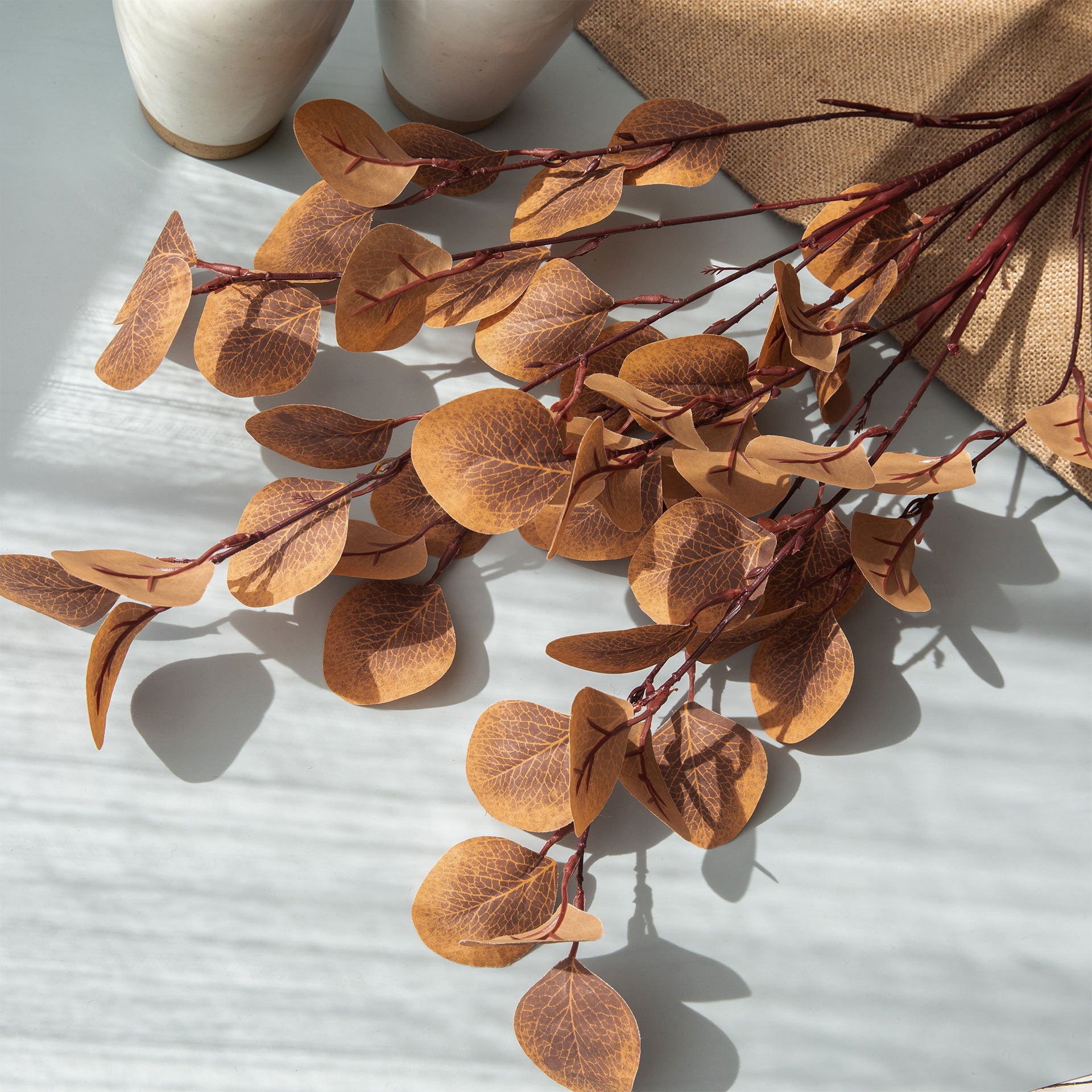 rustic_faux_eucalyptus_home_decoration