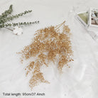 golden grass flower arrangement accessories