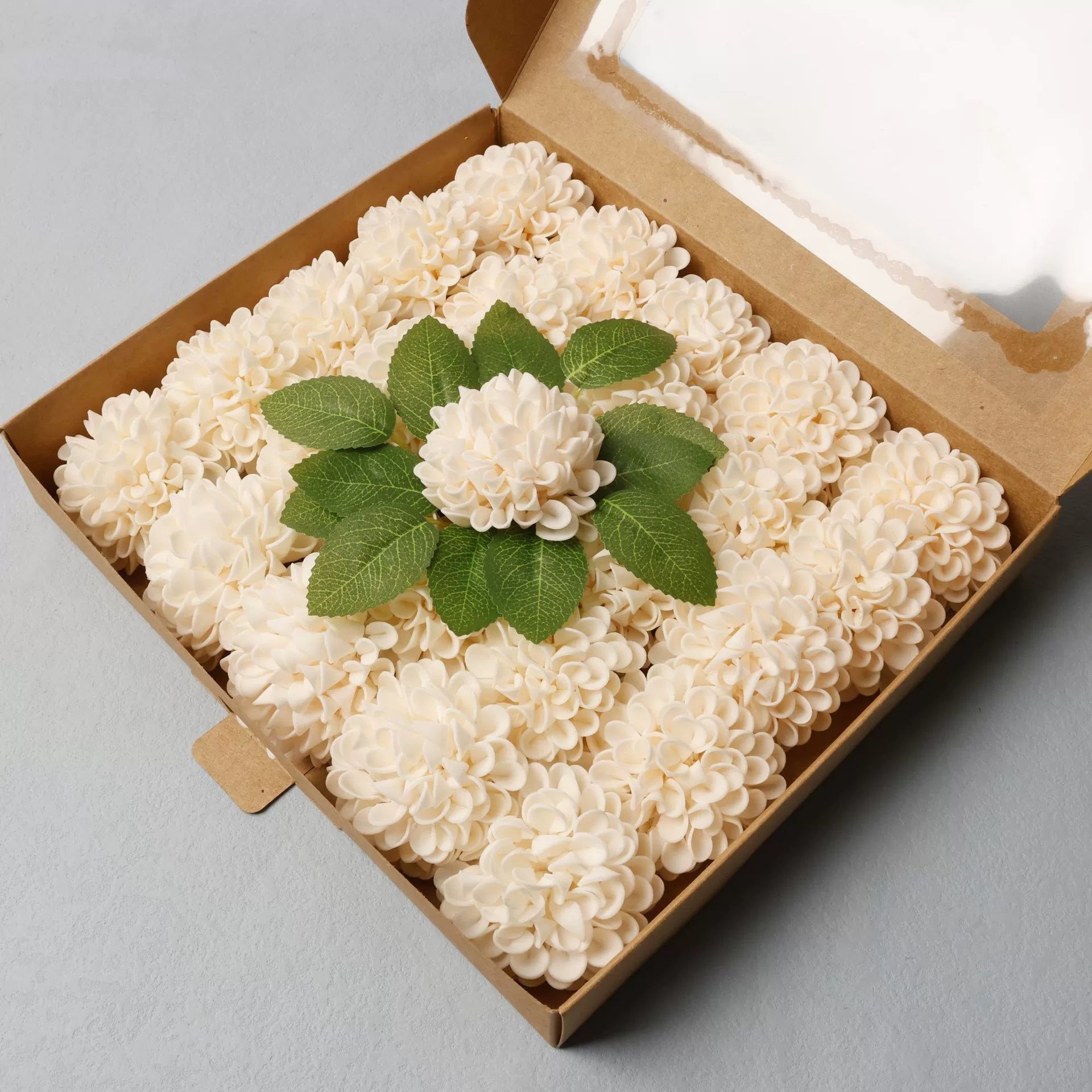 soft‑pastel‑artificial‑pom‑pom‑hydrangea‑party‑decor‑prop