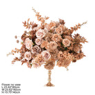 Neutral Tone Mini Rose Wedding Florals