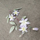 fake-clematis-branches-for-centerpiece-making
