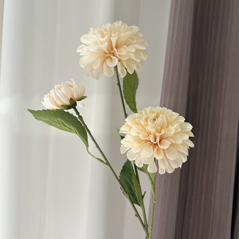 Artificial Garden Dahlia Stem