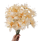 white lily bridal flower decor