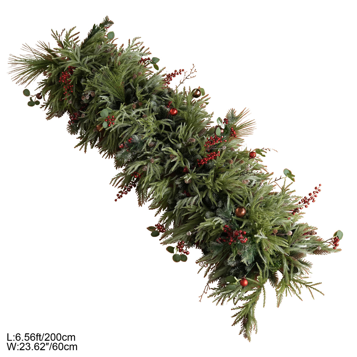 Christmas dining table decor with gold candle holders and winter greenery centerpiece