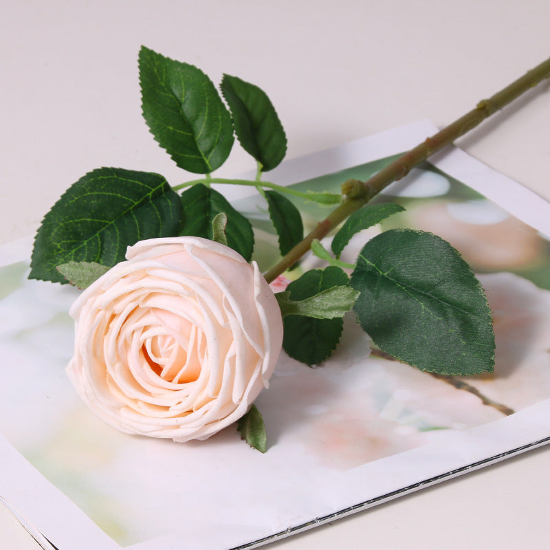 realistic_faux_rose_with_leaves